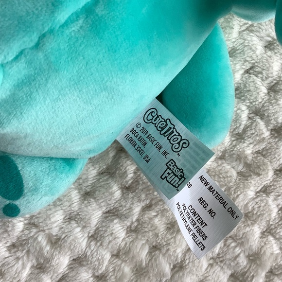 Cutetitos Basic Fun Luvito Chihuahito Teal Purple Plush Puppy Dog Chili Pepper - Picture 10 of 13